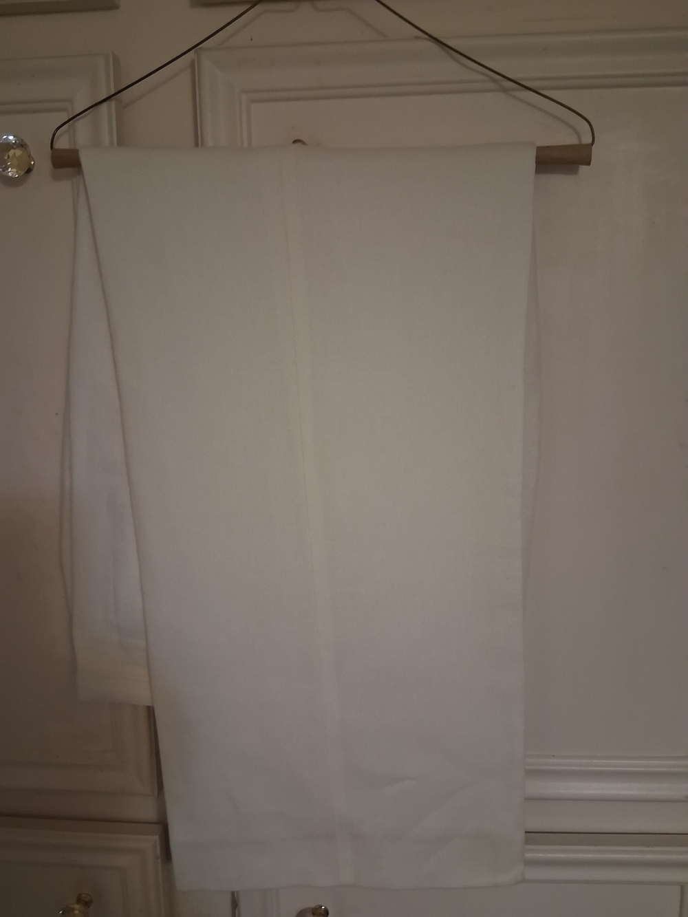 Talbots White Linen-Blend Women’s Jeans